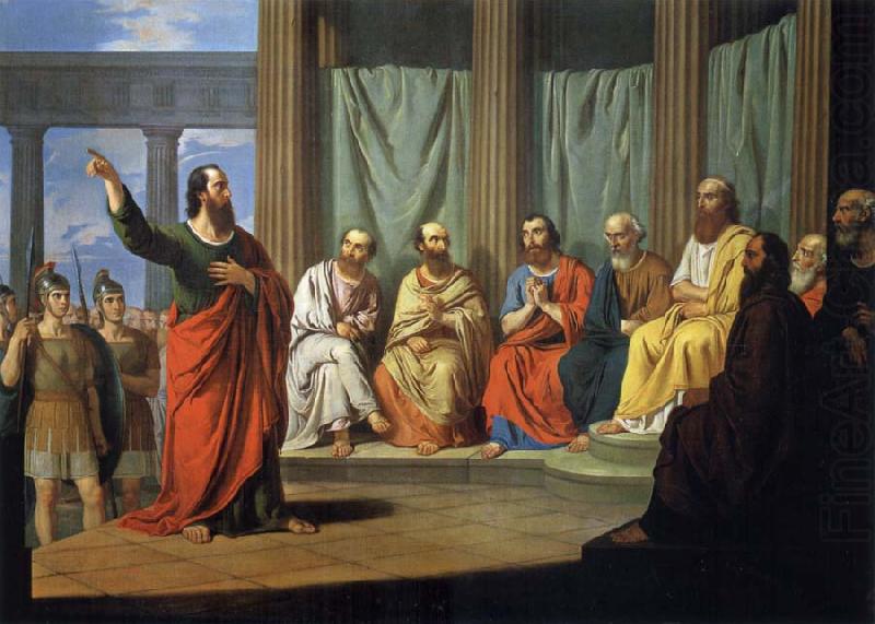 Giovanni Ricco Sermon of the Hl. paulus china oil painting image